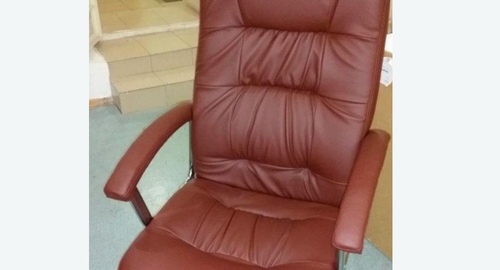 Обтяжка офисного кресла. Георгиевск